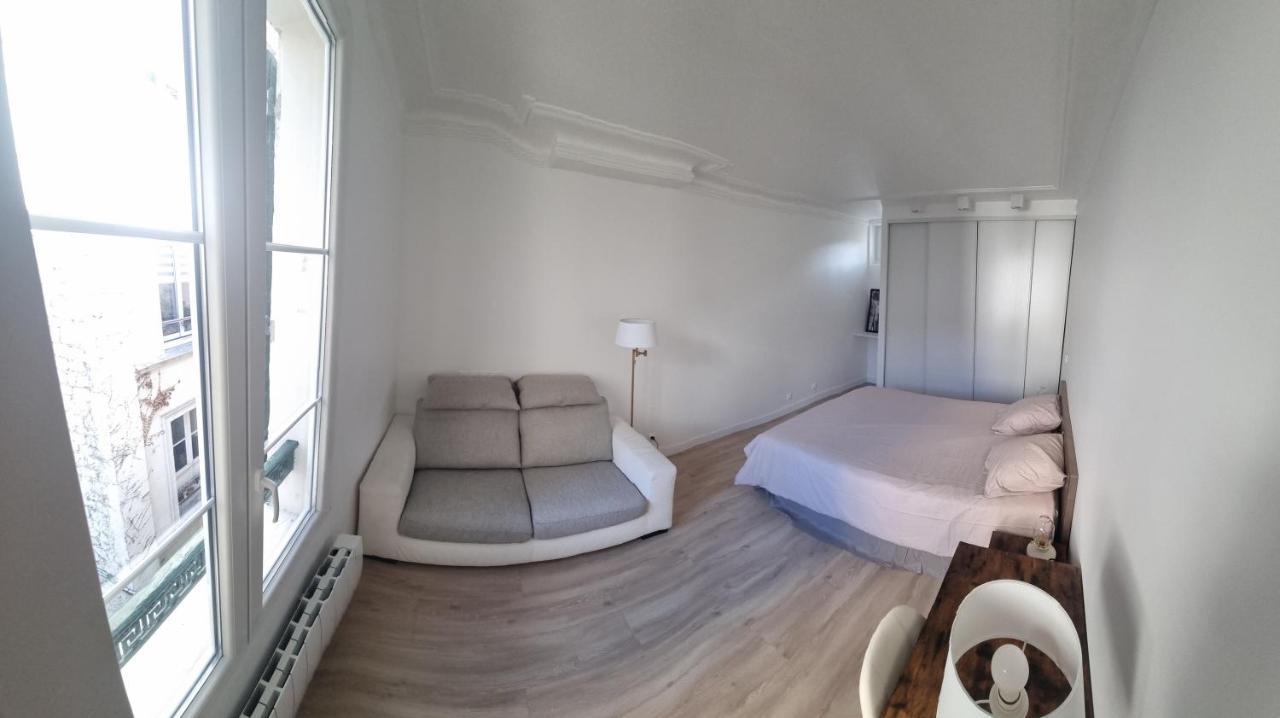 Appartement Luxueux Dans Maison Bourgeoise Parisienne Levallois-Perret Exterior foto